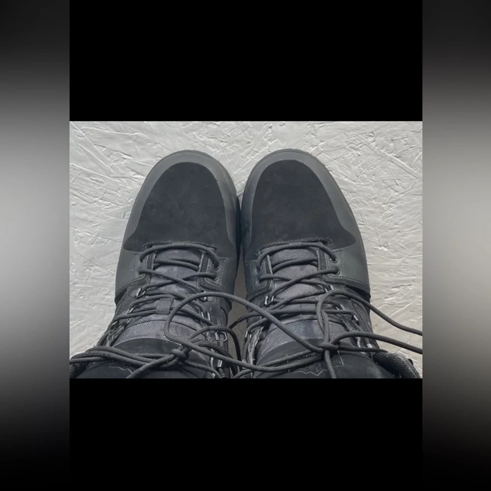 DC PureWork Men's Work Boots Waterproof Composite Toe EH Black Camo Size 13W
